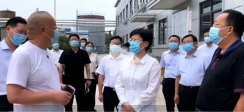 焦作市委書記葛巧紅一行蒞臨旭瑞集團參觀調(diào)研！