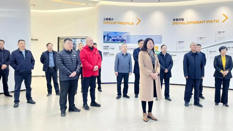 河南省政協(xié)副主席霍金花一行蒞臨旭瑞集團(tuán)參觀調(diào)研！